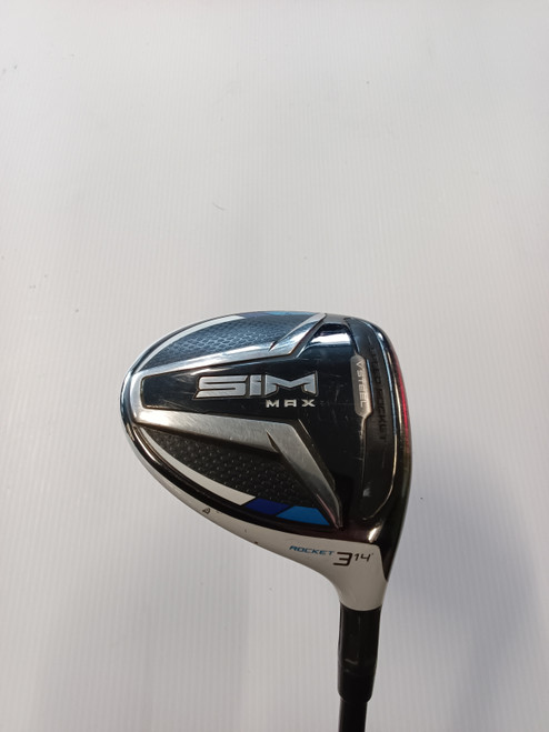 Vist Large View of Product Image Which is Used Taylormade SIM MAX Mens Fairway Wood RH 3 Wood
