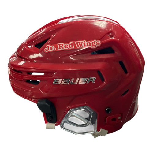 Vist Large View of Product Image Which is Used Bauer RE-AKT 150 Hockey Helmet Only Red SM