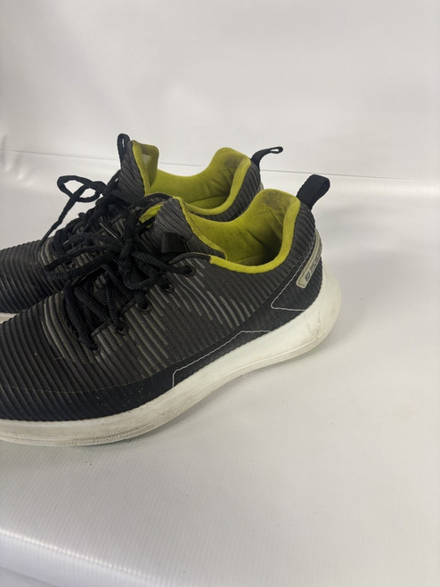 Vist Large View of Product Image Which is Used Foot Joy BLACK AND GREEN Mens Golf Shoes Black Senior 8