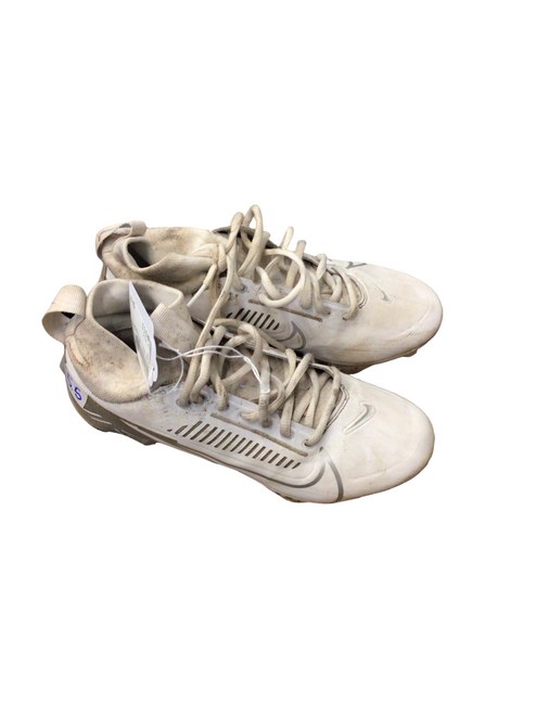 Vist Large View of Product Image Which is Used Nike Adult FB Cleats White Senior 5.5