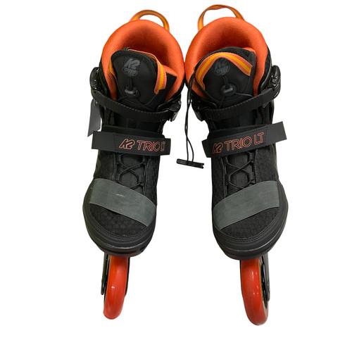 Vist Large View of Product Image Which is Used K2 TRIO LT 100 Senior Rec Fitness Skates Black Senior 9.5