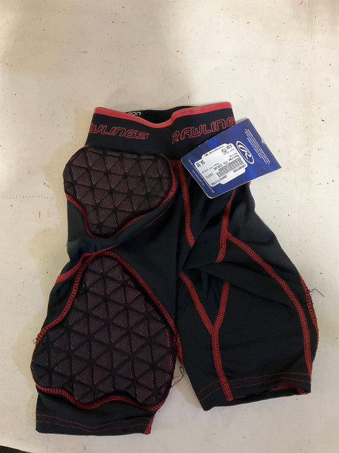 Vist Large View of Product Image Which is Used Rawlings YTH GIRLDE FB Girdles Black Youth