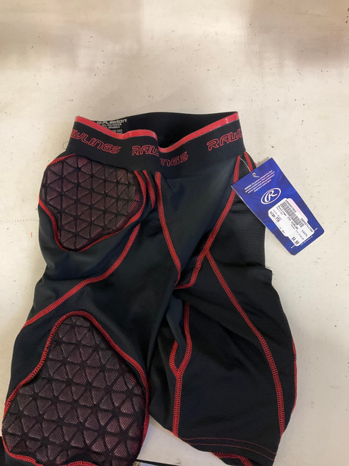 Vist Large View of Product Image Which is Used Rawlings YTH GIRLDE FB Girdles Black Youth