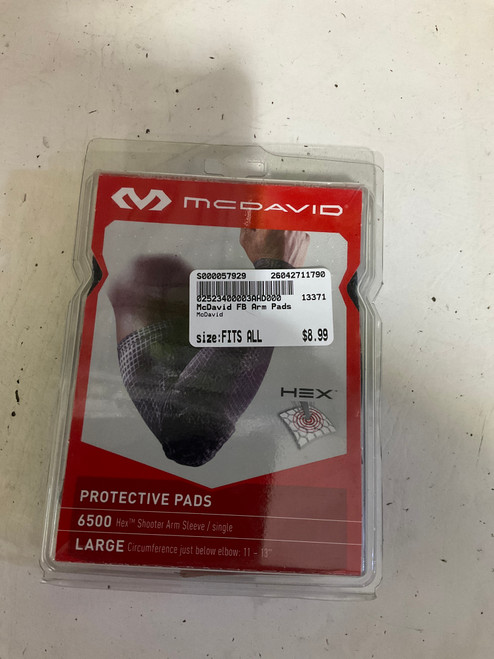 Vist Large View of Product Image Which is Used McDavid FB Arm Pads Fits all
