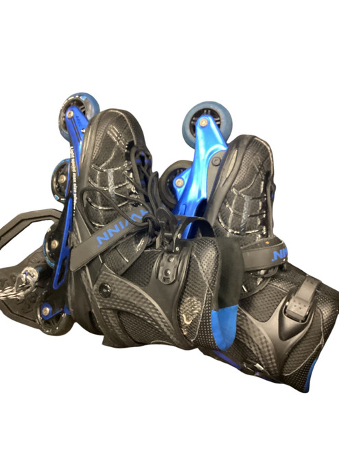 Vist Large View of Product Image Which is Used Schwinn ABEC 7 Senior Rec Fitness Skates Black Senior 10.5