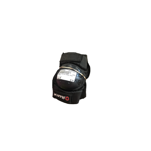Vist Large View of Product Image Which is Used Raleigh Inline Elbow Pads Black SM