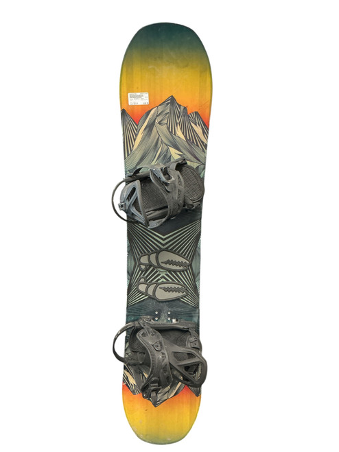 Vist Large View of Product Image Which is Used Jones MOUNTAIN Boys Board/Binding Brown 130 cm