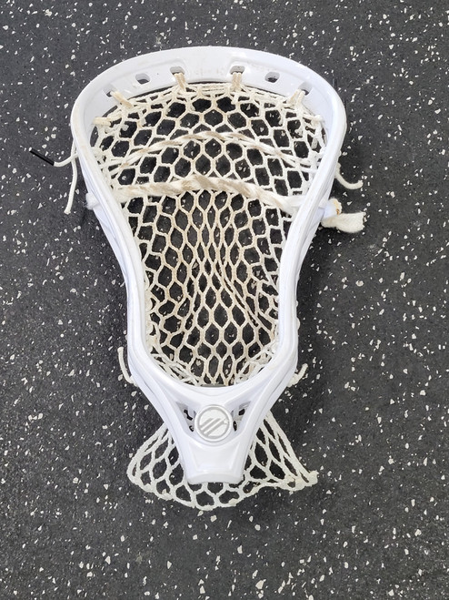 Vist Large View of Product Image Which is Used Maverik TANK 2.0 Mens Lacrosse Head White