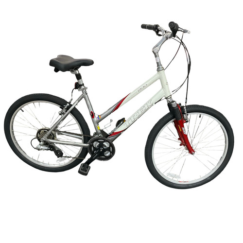 Vist Large View of Product Image Which is Used Trek NAVIGATOR 200 Mountain Bike Womens Red 43-47cm - 17-18" - MD Frame