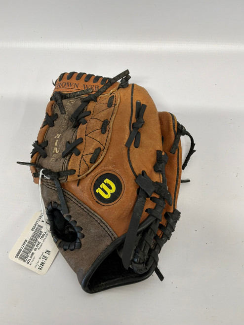Vist Large View of Product Image Which is Used Wilson WILSON GLOVE TBALL BB/SB Glove T-ball Brown 10"