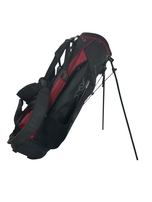 Vist Large View of Product Image Which is Used XV 460 Mens Stand Bag Black And Red