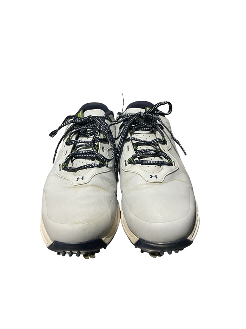 Vist Large View of Product Image Which is Used Under Armour Mens Golf Shoes Grey Senior 11