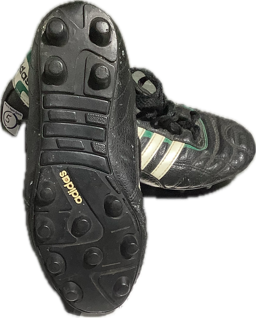 Vist Large View of Product Image Which is Used Adidas Soccer Cleats Black Junior 05