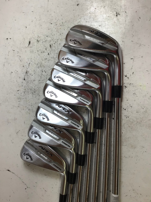 Vist Large View of Product Image Which is Used Callaway APEX PRO FORGED Mens Iron Set RH 4I-PW