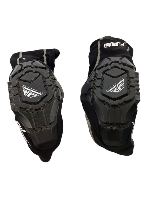 Vist Large View of Product Image Which is Used Flyte LITE ELBOW GUARDS Adult Elbow Guard Black SM