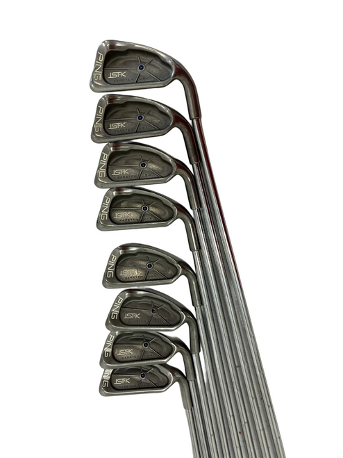 Vist Large View of Product Image Which is Used Ping ISI-K Blue Dot Mens RH 3-PW Iron Set