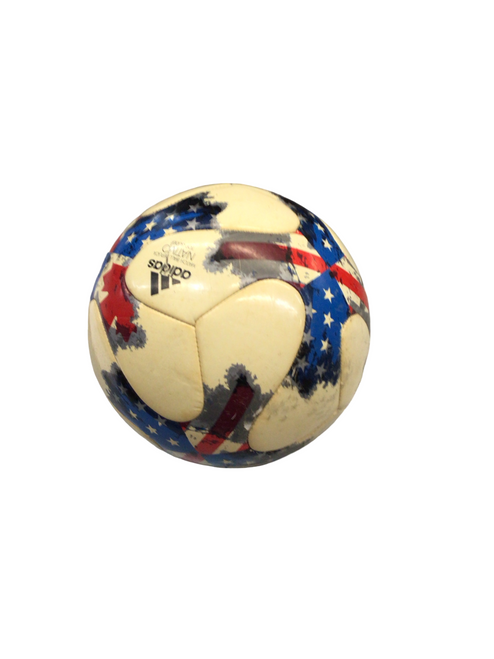 Vist Large View of Product Image Which is Used Adidas MLS All Size Soccer Ball Royal Blue 3