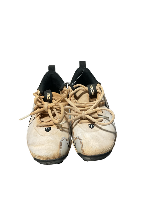 Vist Large View of Product Image Which is Used Nike TROUT BB/SB Cleats White Junior 01.5