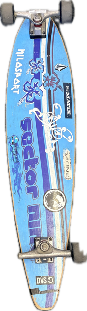 Vist Large View of Product Image Which is Used Sector 9 SECTOR 9 Longboard Royal Blue Long