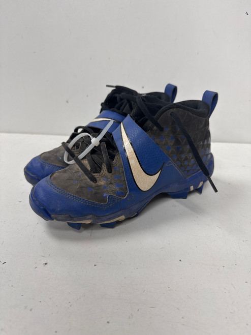 Vist Large View of Product Image Which is Used Nike TROUT MID BB/SB Cleats Royal Blue Junior 03.5