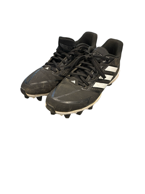 Vist Large View of Product Image Which is Used Adidas BASEBALL CLEATS BB/SB Cleats Black Senior 10