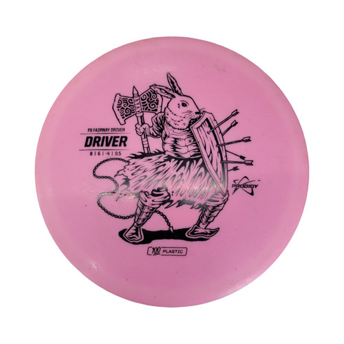 Vist Large View of Product Image Which is Used Prodigy F9 100 PLASTIC DRIVER Disc Golf Driver Pink