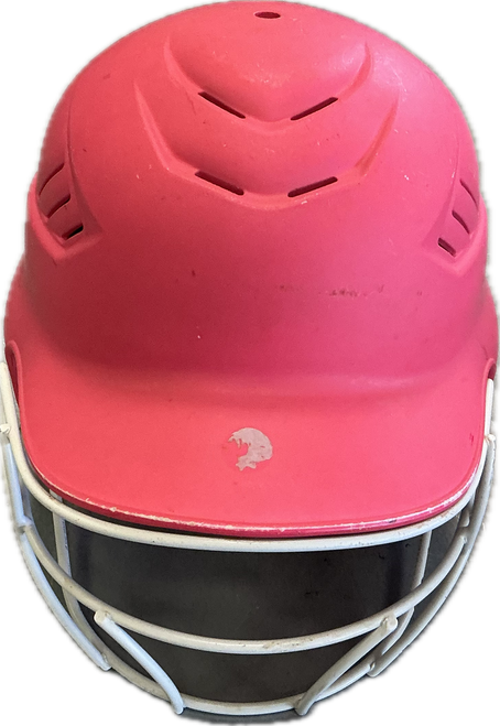 Vist Large View of Product Image Which is Used Worth BATTING HELMET Batting Helmet w/Mask Pink SM
