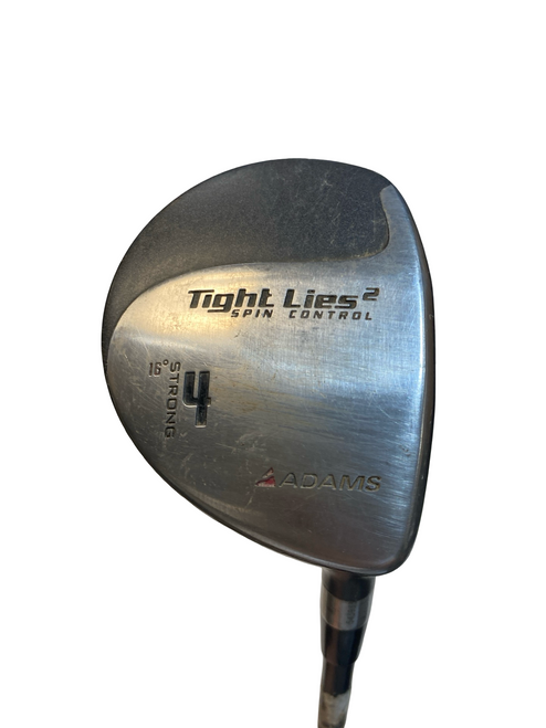 Vist Large View of Product Image Which is Used Adams Golf TIGHT LIES 2 SPIN CONTROL Mens Fairway Wood RH 4 Wood