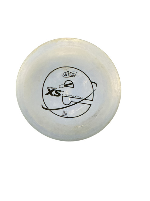 Vist Large View of Product Image Which is Used Discraft ELITE XS Disc Golf Driver Carolina Blue