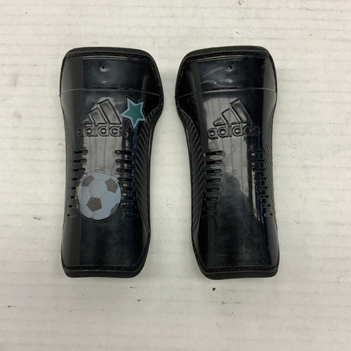 Vist Large View of Product Image Which is Used Adidas Soccer Shin Guards Youth Black Youth