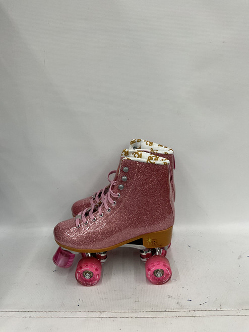 Vist Large View of Product Image Which is Used REVEL ROLL Senior Roller Quad Skates Pink Senior 8
