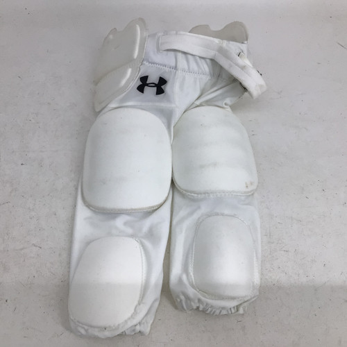 Vist Large View of Product Image Which is Used Under Armour YOUTH SM INTEGRATED PANT Youth FB Integrated Pants White SM