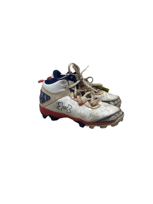 Vist Large View of Product Image Which is Used Under Armour OUT OF HERE BH BB/SB Cleats Black Junior 01.5