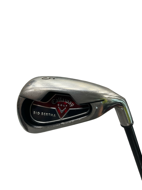 Vist Large View of Product Image Which is Used Callaway BIG BERTHA Mens Individual Iron RH 5 Iron
