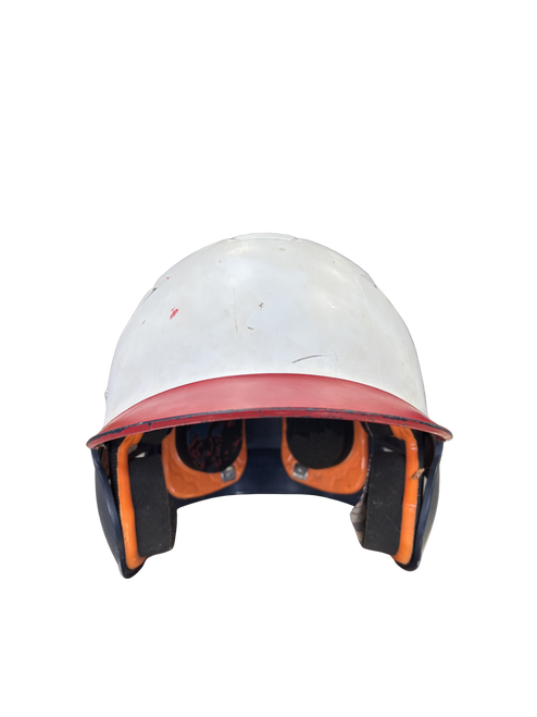 Vist Large View of Product Image Which is Used Schutt SCHUTT Batting Helmet No Mask Navy Blue MD