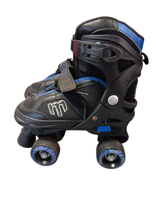 Vist Large View of Product Image Which is Used Mongoose ADJ1-4 Junior Rec Fitness Skates Black Adjustable
