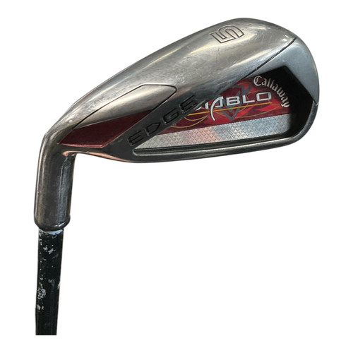 Vist Large View of Product Image Which is Used Callaway DIABLO EDGE Mens Individual Iron LH 5 Iron