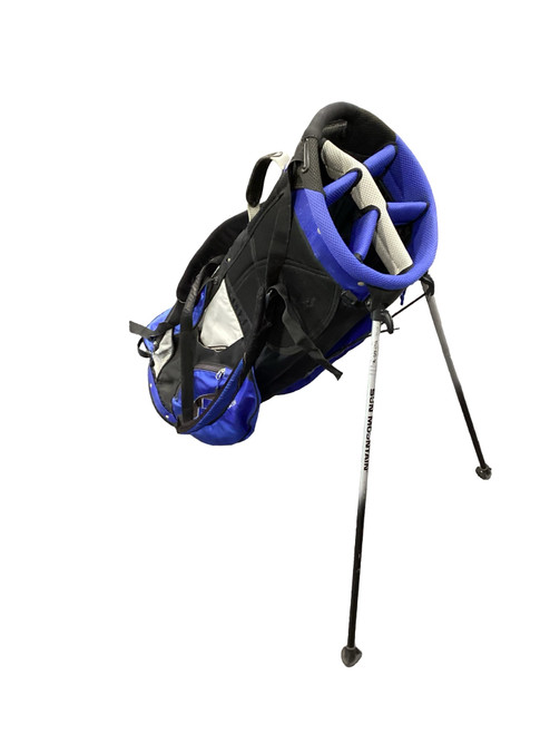 Vist Large View of Product Image Which is Used Sun Mountain 3.5 SUPERLIGHT 6 WAY STAND BAG Mens Cart Bag Royal Blue