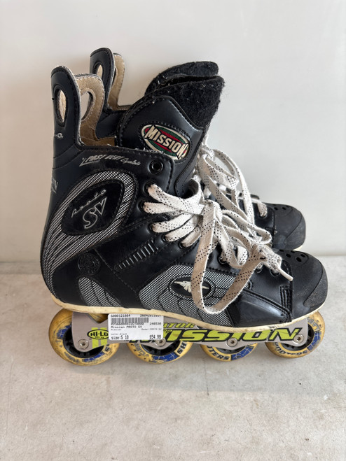 Vist Large View of Product Image Which is Used Mission PROTO SV Senior Rec Fitness Skates Black Senior 10