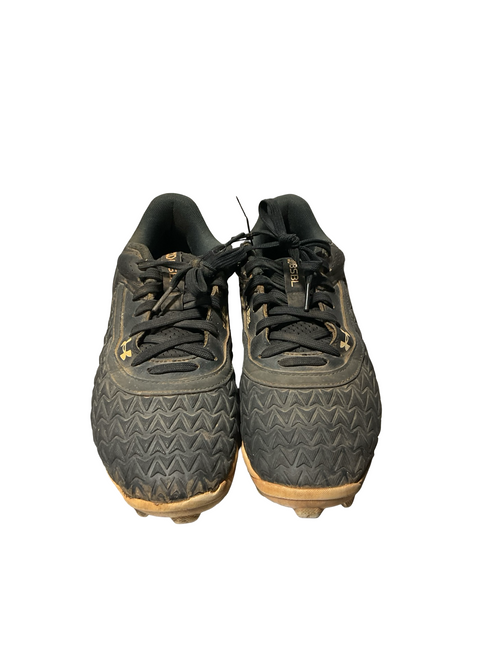 Vist Large View of Product Image Which is Used Under Armour CLEATS BB/SB Cleats Black Junior 06