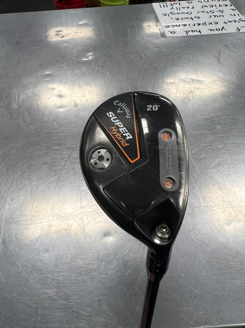 Vist Large View of Product Image Which is Used Callaway SUPER HYBRID Mens Hybrid Club RH 3 Hybrid