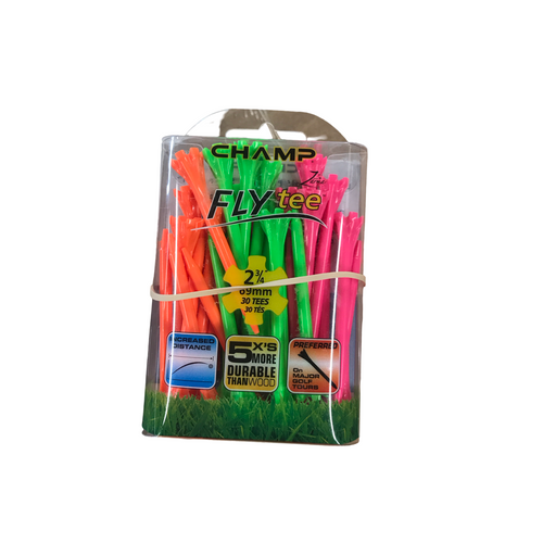 Vist Large View of Product Image Which is New FLY TEE 2-3/4" NEON MIX