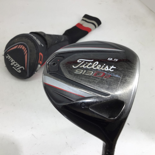 Vist Large View of Product Image Which is Used Titleist 913 D2 9.5 DEG RH R FLEX DRIVER Mens Driver RH 9.5 Degree