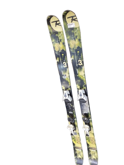 Vist Large View of Product Image Which is Used Rossignol S3 Mens DH Ski/Binding Kelly green 168 cm