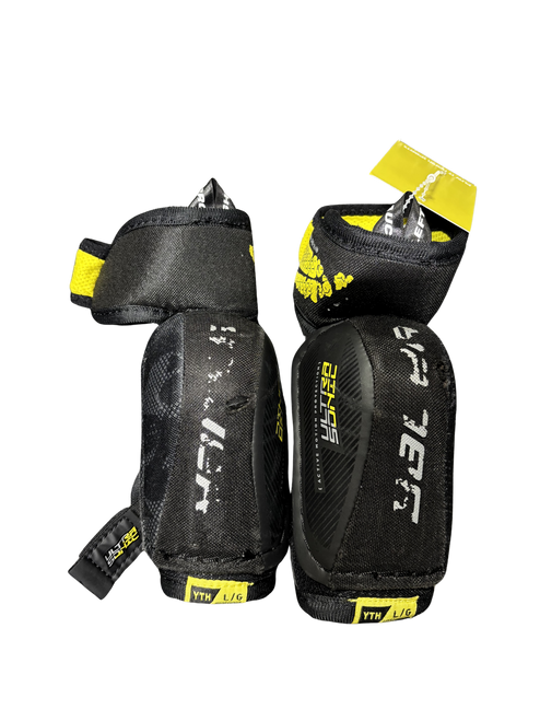 Vist Large View of Product Image Which is Used Bauer ULTRA SONIC Youth Shoulder Pads LG