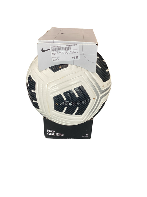 Vist Large View of Product Image Which is Used Nike CLUB ELITE SIZE 5 All Size Soccer Ball White 5