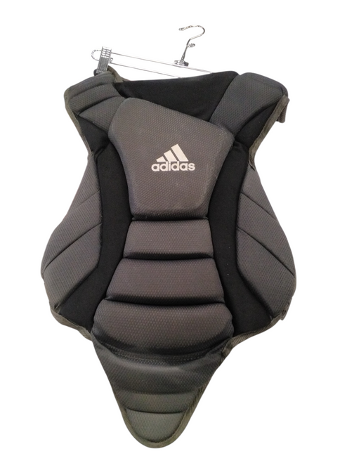 Vist Large View of Product Image Which is Used Adidas BTE00501SM-BLK Catchers Chest Protector Black Intermed