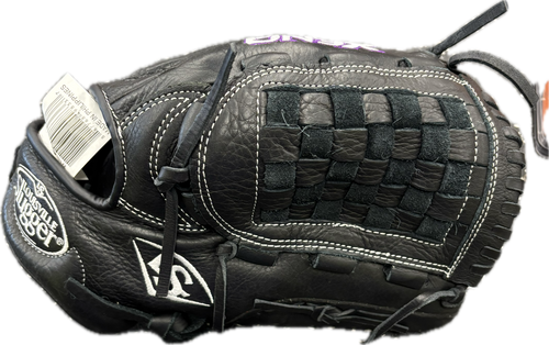 Vist Large View of Product Image Which is Used Louisville Slugger XENO BB/SB Glove RH Throw Black 12"