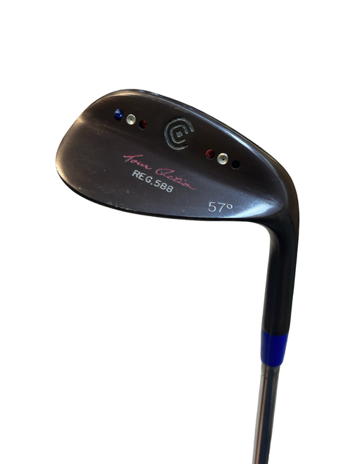 Vist Large View of Product Image Which is Used Cleveland 58 DEGREE Golf Wedge Mens RH Pitching Wedge