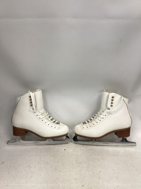 Vist Large View of Product Image Which is Used Jackson 2070 6C WomensFigure Skate White Senior 6